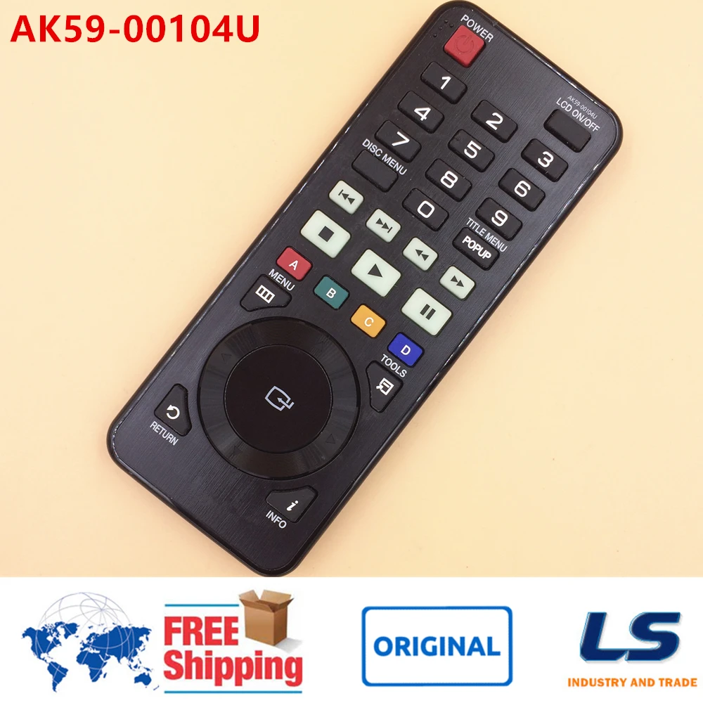 Оригинальный пульт дистанционного управления AK59-00104U для Samsung BD dvd combo модели DC8000, BDC8000/элемента, AK5900104U, BDC8000X