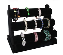 2016 Exhibición de La Joyería Pulsera Brazalete de Caja de Regalo Del Organizador Del Soporte de Exhibición de La Joyería Organizador Joyero Bijoux Porte