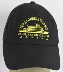 Черный MV Klondike-Express Glacier Cruise Аляска печатные бейсболки кепки регулируемый ремешок