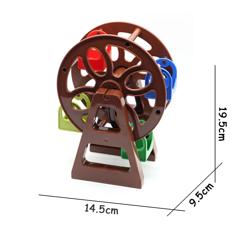Бегун колесо обозрения модель парк развлечений набор кирпичи большие частицы строительные блоки аксессуар детские игрушки совместим с Duplo DIY