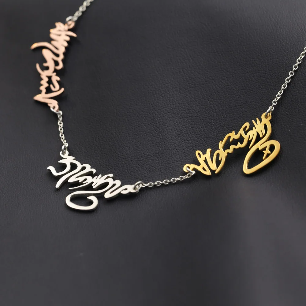 Liontin Kalung 925 Perak Padat Pribadi 