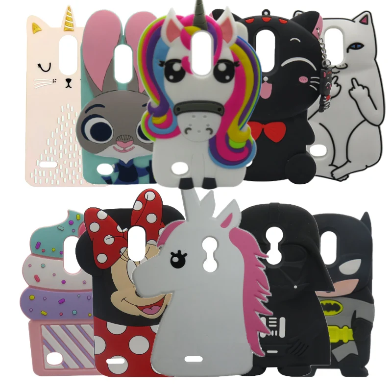 

3D Cartoon Cute Minnie case For LG K8 2017 Case Back Cover For LG K8(2017) X300 M200N phone cases For LG LV3 / LG Aristo M210
