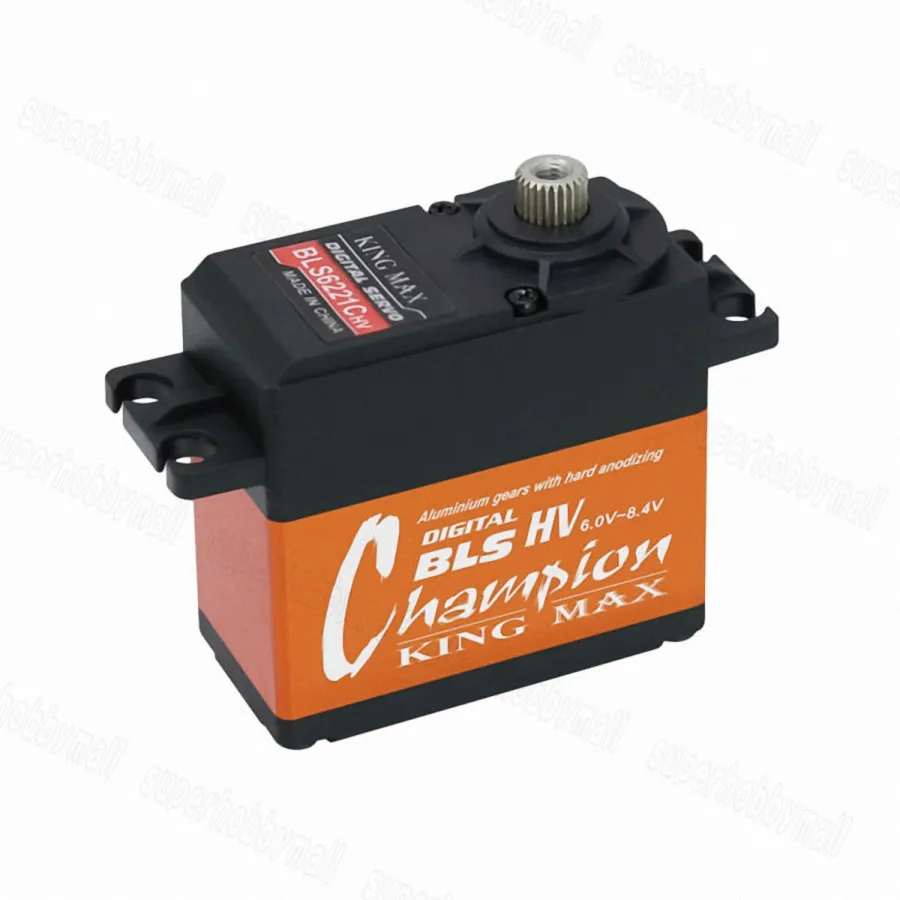 KINGMAX BLS6221CHV 21 6 kg.cm цифровые стальные шестерни HV бесщеточный стандартный