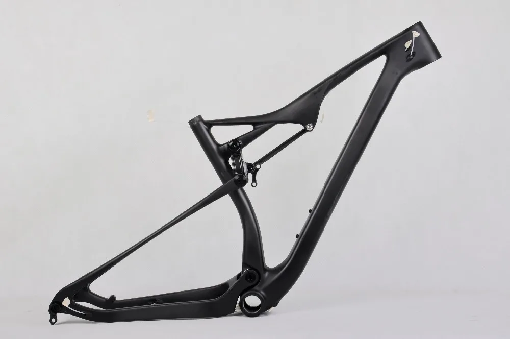 Excellent Hot sale brand WINICE T800 carbon toray 29er mountain bike frame OEM MTB bicycle thru axle 142mm full suspension mtb UD frames 3