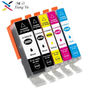 

5PK PGI-580XXL CLI-581XXL PGI 580 Ink Cartridge for Canon PIXMA TR7550/TR8550/TS6150/TS6151/TS8150/TS8151/TS8152/TS9150/TS9155