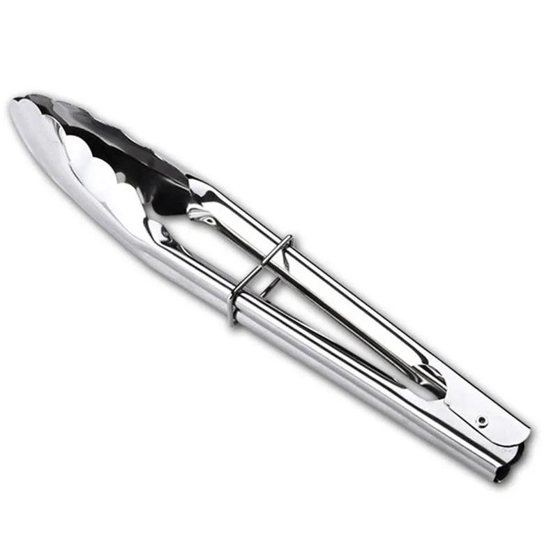 Stainless Steel BBQ Barbecue Accessories Bread Food Clip Kitchen Cooking Tools Charbon De Bois Grill Outdoor Camping Picnic (12)