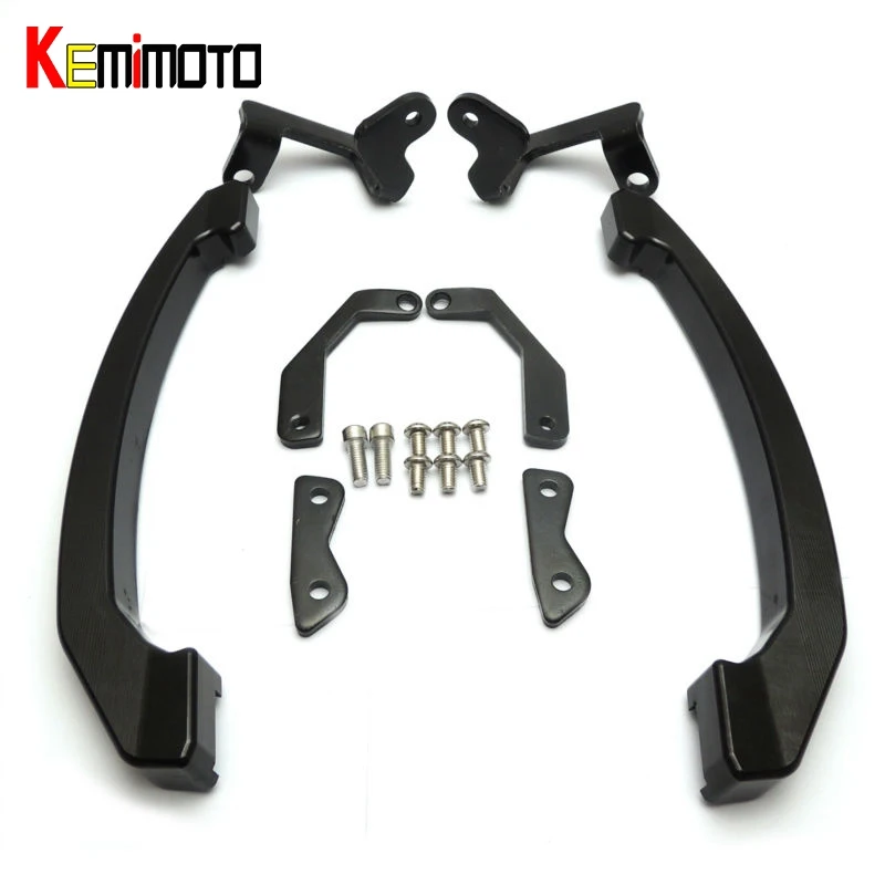 KEMiMOTO لياماها MT-07 MT07 MT 07 FZ07 اكسسوارات CNC الخلفية انتزاع القضبان الركاب مقعد اليد شريط السكك الحديدية مقبض 2014 2015 2016 2017 KEMiMOTO لياماها MT-07 MT07 MT 07 FZ07 اكسسوارات CNC الخلفية انتزاع القضبان الركاب مقعد اليد شريط السكك الحديدية مقبض 2014 2015 2016 2017