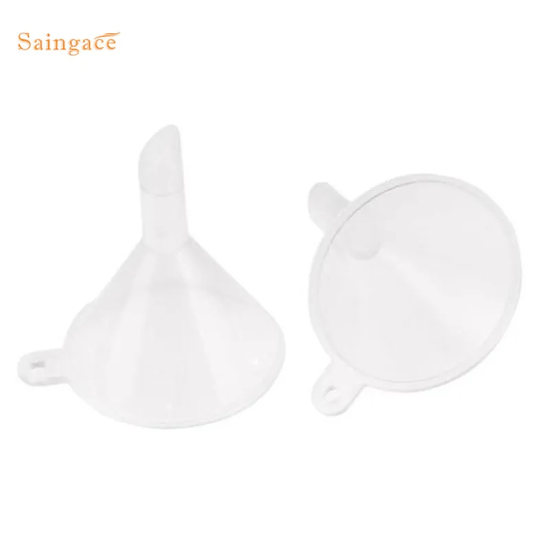 

5pcs Small Plastic For Perfume Diffuser Bottle Mini Liquid Oil Funnels 2018 Dropshipping