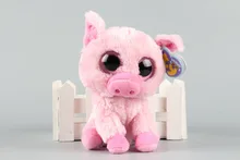 Ty Beanie Boos Corky The Pig Plush Christmas Gifts Lovely Kawaii Cute Soft Stuffed Animals Dolls