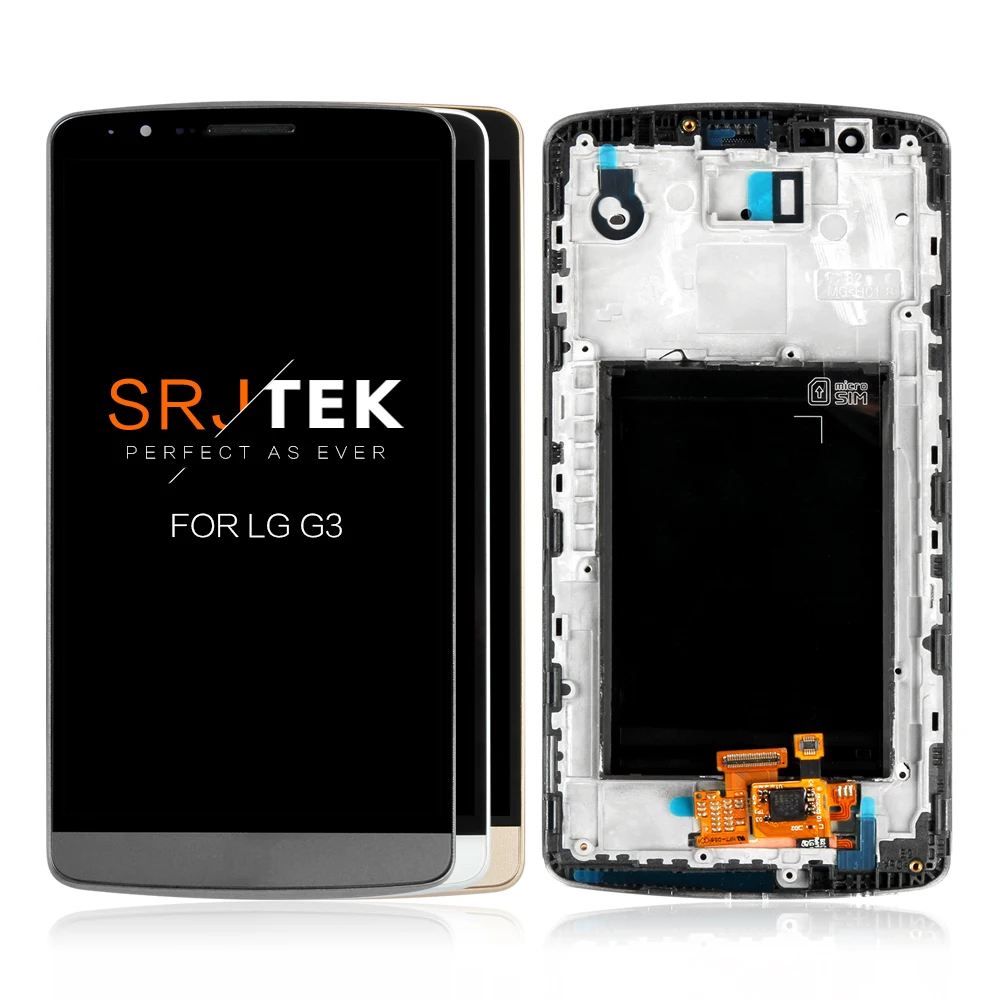 

5.5" Screen for LG G3 LCD Touch Screen Digitizer Assembly for LG G3 D850 D851 D855 LCD Display touch Screen panel Replacement