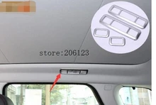 Chrome Reading Light Cover Trim For Land Rover Range Rover Evoque 2011 2012 2013 2014 2015 Car Accessories