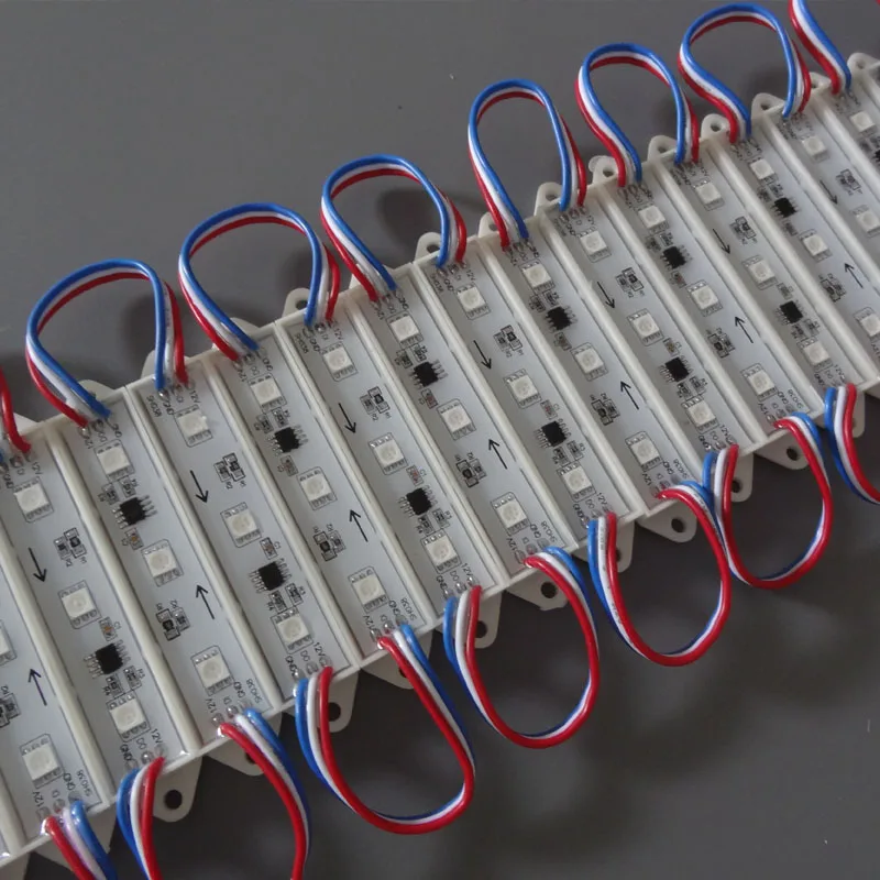 

Promotion!!!20pcs/lot DC12V WS2811 LED pixel module 0.72w IP68 waterproof with JST/13.5mm/18.5mm/xconnect connectors