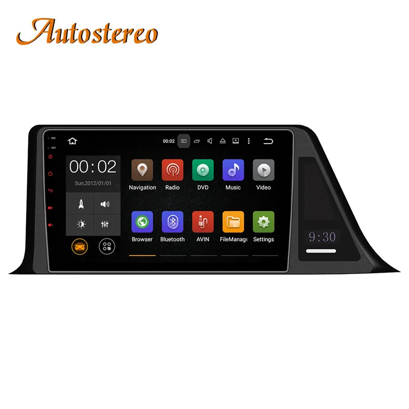 Clearance Android 8 Car GPS navigation Car No DVD player For Toyota CH-R CHR 2016+ multimedia player radio tape recorder auto stereo unit 6