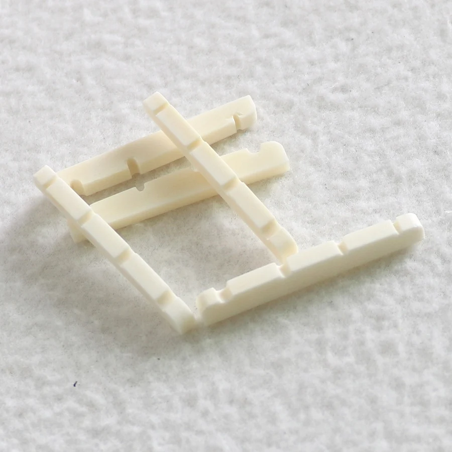 Donlis 5pcs Bone Bass Nut 42mm For 4 String Pbass Necks