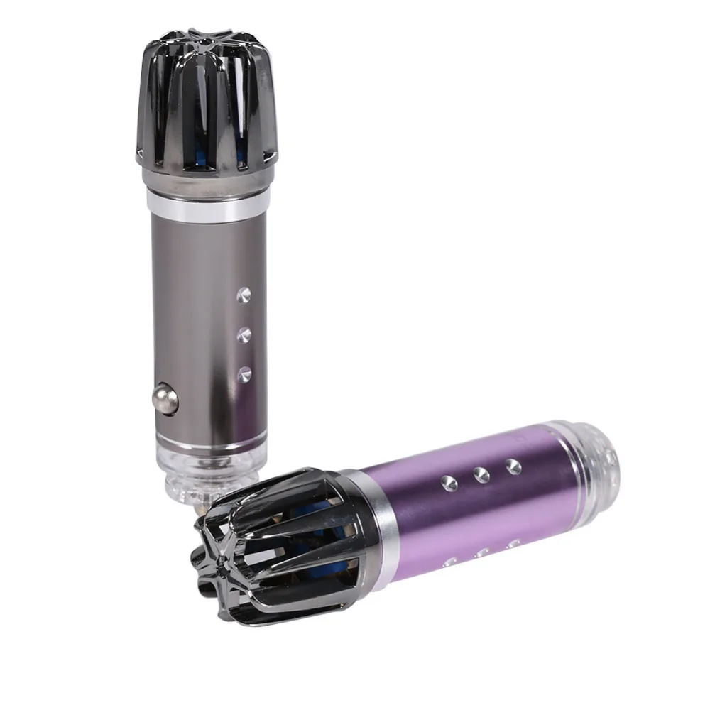 

1 PC Mini Air Purifier Air Freshener Mini Auto Car Fresh Air Ionic Purifier Oxygen Bar Ozone Ionizer Cleaner 12V 0.8W