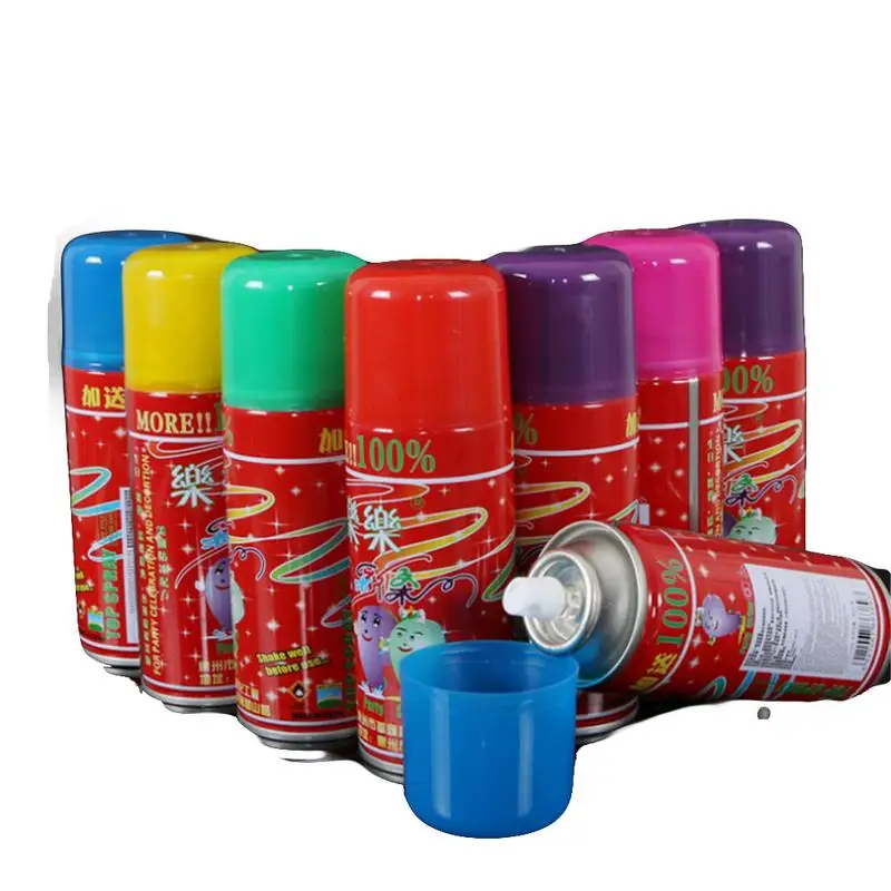 Colorful Праздничные вечерние цветные распылители для противников, снежные банки для свадебной вечеринки, украшения, красивые свадебные реквизиты - Цвет: Colorful