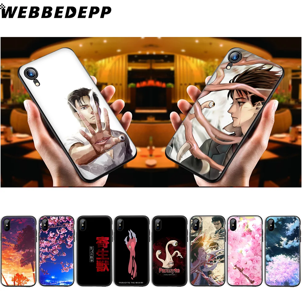 Мягкий силиконовый чехол WEBBEDEPP Parasyte для iPhone 11 Pro Xr Xs Max X или 10 8 7 6 6S Plus 5 5S SE Case |