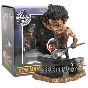 

NEW Iron Man Tony Stark Marking MK1 Statue Figure Downey Jr. Mark 1 Mask KO's LB Studios LBS GK Avengers Toys Doll Collection