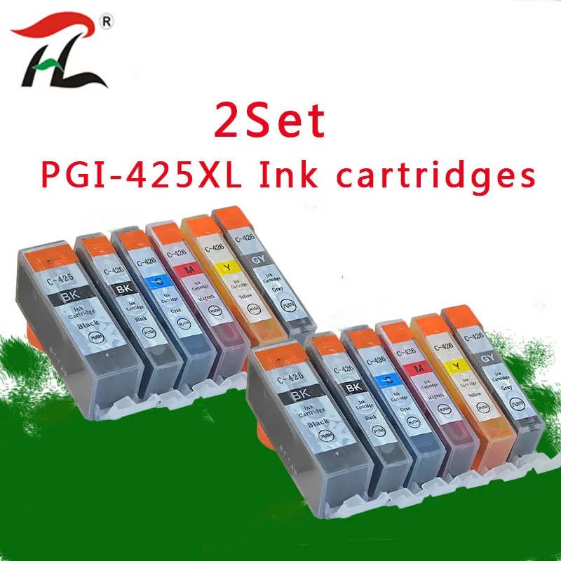 

12PK Ink cartridge PGI-425 CLI-426 compatible with Canon MG5140 MG5240 MG5340 IP4840 MX884 IX6540 IP4940 MG5340 MX714 MX894