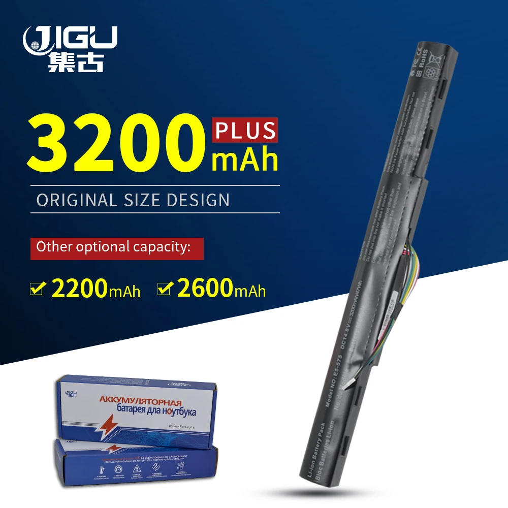 Pаспродажа JIGU 4 ячеек AS16A5K AS16A8K ноутбук Батарея для Аккумулятор для ноутбука E5 576 E5 576G E5 575G
