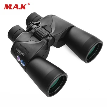 

10x50 Central Adjustment Zoom Focus Portable Binoculars HD Prism System BAK4 Telescope for Hunting Camping Traveling