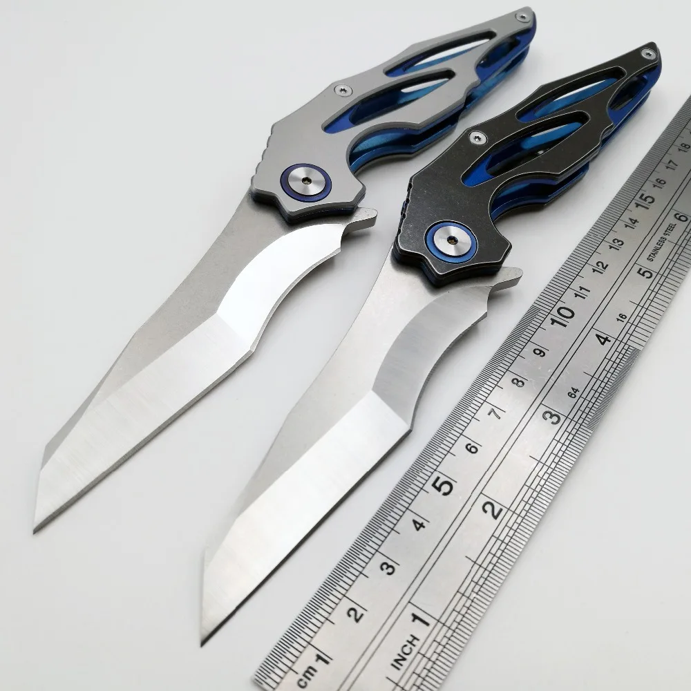 

JSSQ Tactical Folding Knife 9Cr18Mov Blade Flipper Ball Bearing Pocket Knives Camping Hunting Survival Knife EDC Outdoor Tools