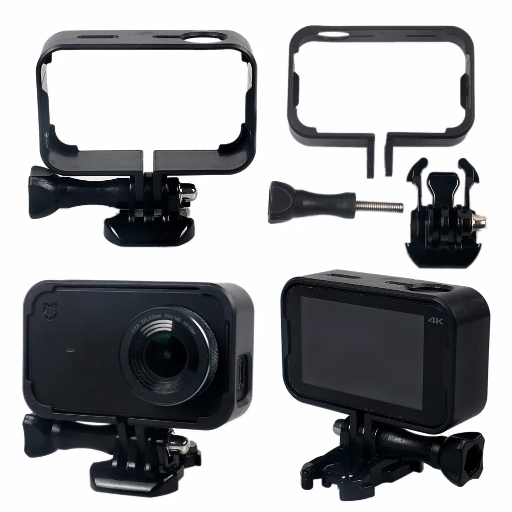 Комплект аксессуаров для экшн-камеры xiaomi Mijia, палка для селфи, водонепроницаемый чехол, рамка, коробка, нагрудный ремень для спортивной камеры Mijia