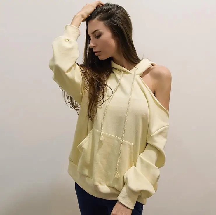 New Ladies Fashion Lemon Yellow Color One Shoulder Off Regular Long