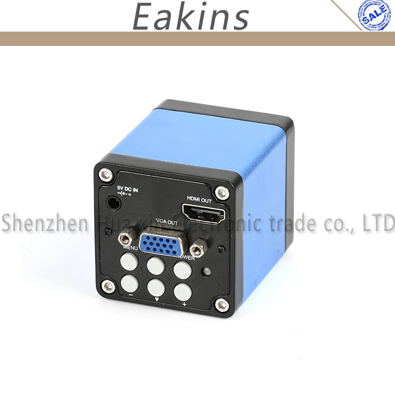 

1080P 1/2.5" CMOS Digital Industry Video Microscope Camera HDMI VGA outputs 60F/S C-MOUNT lens For phone PCB Tablet Repair