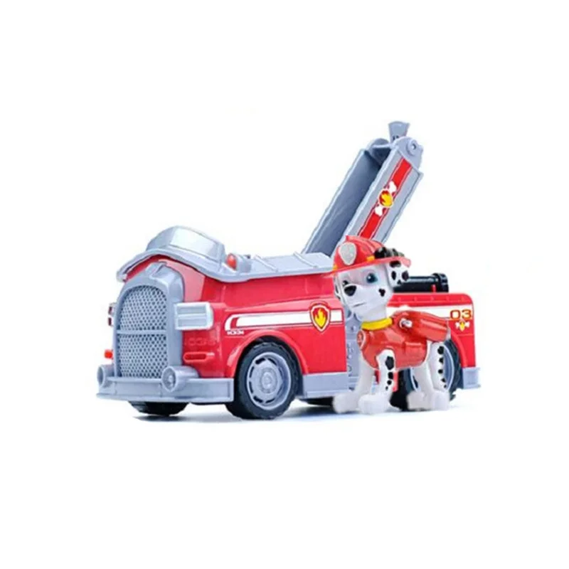 Genuine Paw Patrol Dog Toys Car Set Tracker Patrulla Canina Rescue Sets Anime Action Figures Canine PVC Toys Of Children Gift Genuine Paw Patrol Dog Toys Car Set Tracker Patrulla Canina Rescue Sets Anime Action Figures Canine PVC Toys Of Children Gift