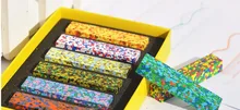 6 pc חדש קסם צבע עפרון בלוק פסטל הסוואה ססגוניות עפרון סט קשת שמן ציור אמנות שעוות אספקת פסטל עבור ילדים(China)