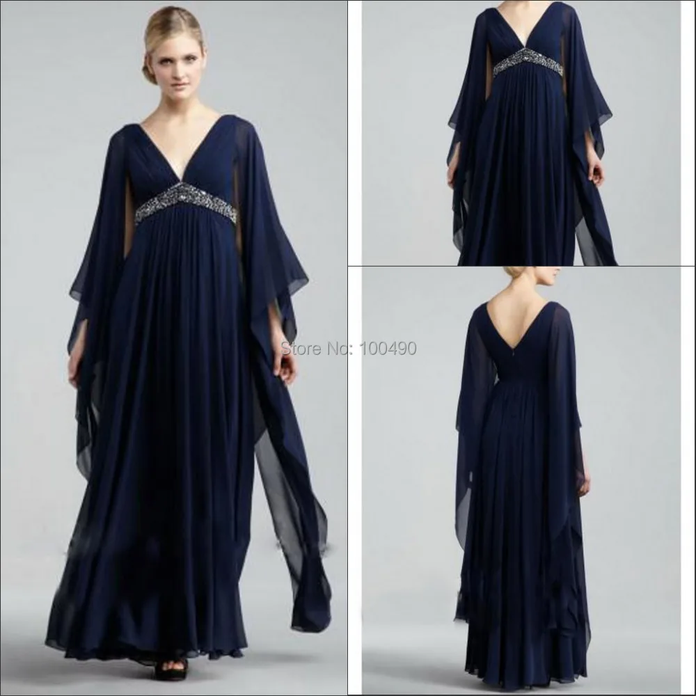 dark blue plus size dresses