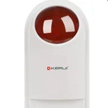 Противопожарная Проводная стробовая сирена световая и звуковая сирена для охранной сигнализации