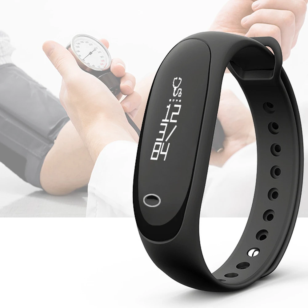 Waterproof Anti Lost E26 Smart Band Anti Lost Heart Rate Monitor Fitness Sleep Tracker Tri Axis