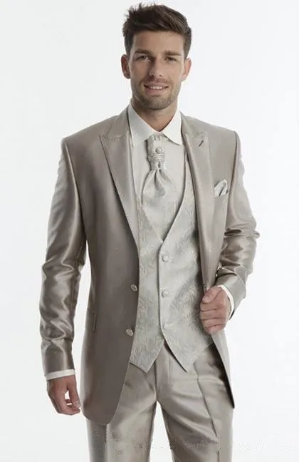 Pantalon Costume as As Sur Costumes Mariage Picture Ivoly Garçons Faite Smokings Cravate Argent Hommes Homme Vente Bal D'honneur Blanc Picture Meilleur Commande Greygroom Gilet veste Chaude De U4qWnpCR