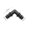 5 Pcs 12mm 90 Degree Angle Elbow Bend Pipe Fittings Garden Micro Irrigation Water Connectors Connector Repairman Water Hose ► Photo 2/6