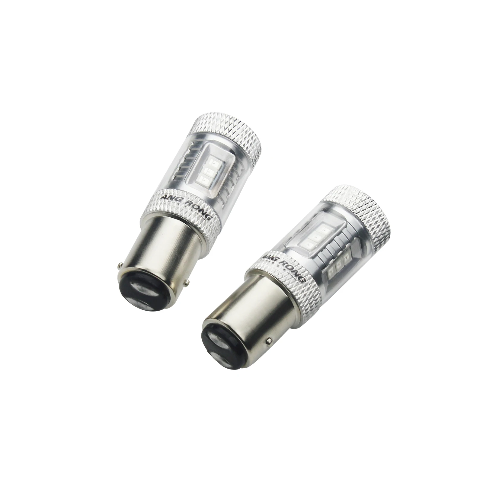 ANGRONG 2X BAY15D 1157 380 Подлинная 15 SMD светодиодный ная лампа боковой индикатор