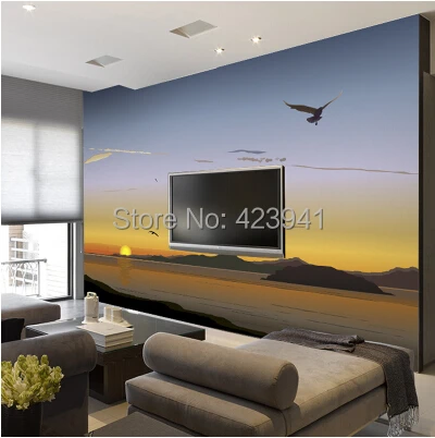 

3385 Can be customized 3D visual space home decoration mural art wallpaper Restoring ancient personality wall sticker home decor