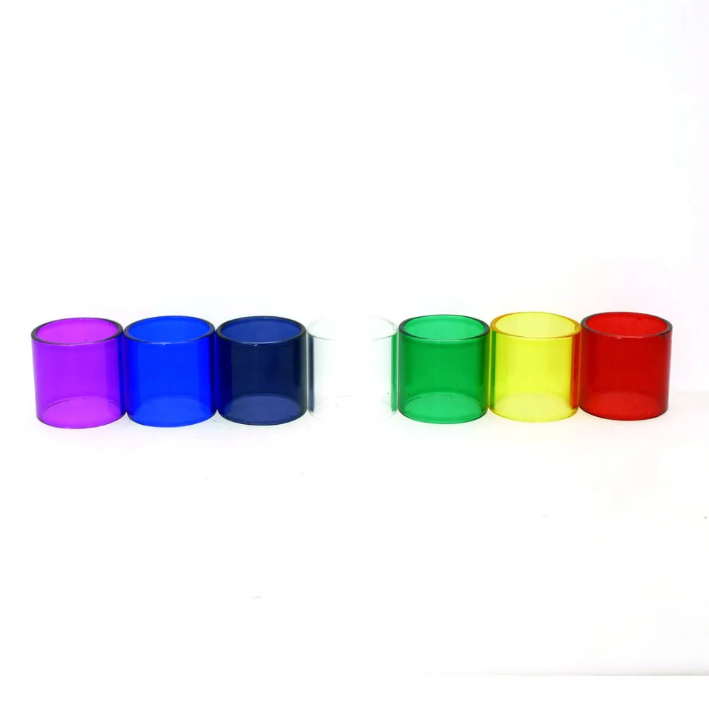

Replacement colorful Pyrex Glass Tube for Billow V2 Nano vaporizer Tank Atomizer Electronic Cigarette Accessories Glass Tube