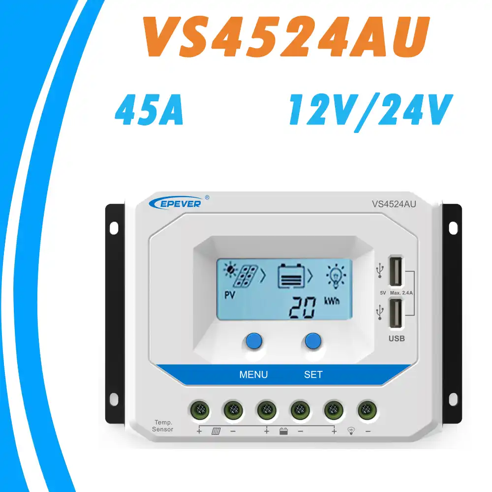 <b>EPever</b> ViewStar <b>10A</b> заряда и регулятор разряда 12 V 24 V Авто ...