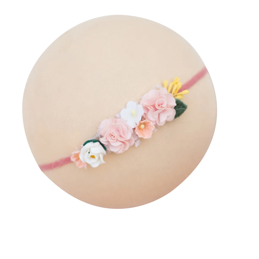 

Headband Girl Triple Felt Rose Flower Hair band Kids Children Christmas Headwear Princess Photo Props Hair Accessories baby