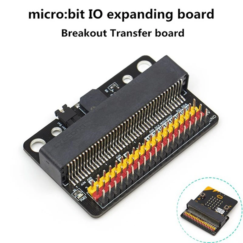 Расширительный отключающий адаптер конвертационная плата для IOBIT BBC Micro bit модуль разработки содержит Buzzer Программирование образование