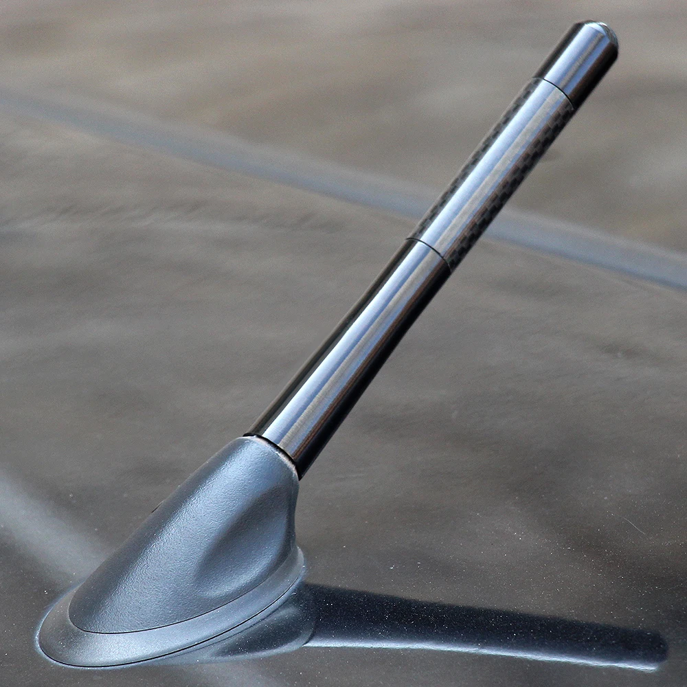 

Car Antenna WRC style Carbon Fiber Auto Accessories For Ford Focus 2 3 4 Fiesta Ecosport Kuge Peugeot 206 207 307 308 2008 3008