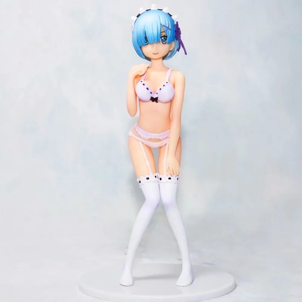 

Anime Re:Life in a different world from zero Rem Underwear Ver. Sexy PVC Action Figure Collectible Model Toys Doll 20cm