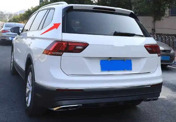Для Volkswagen tiguan L модифицированный шлейф fin задний дефлектор задний спойлер специальные аксессуары