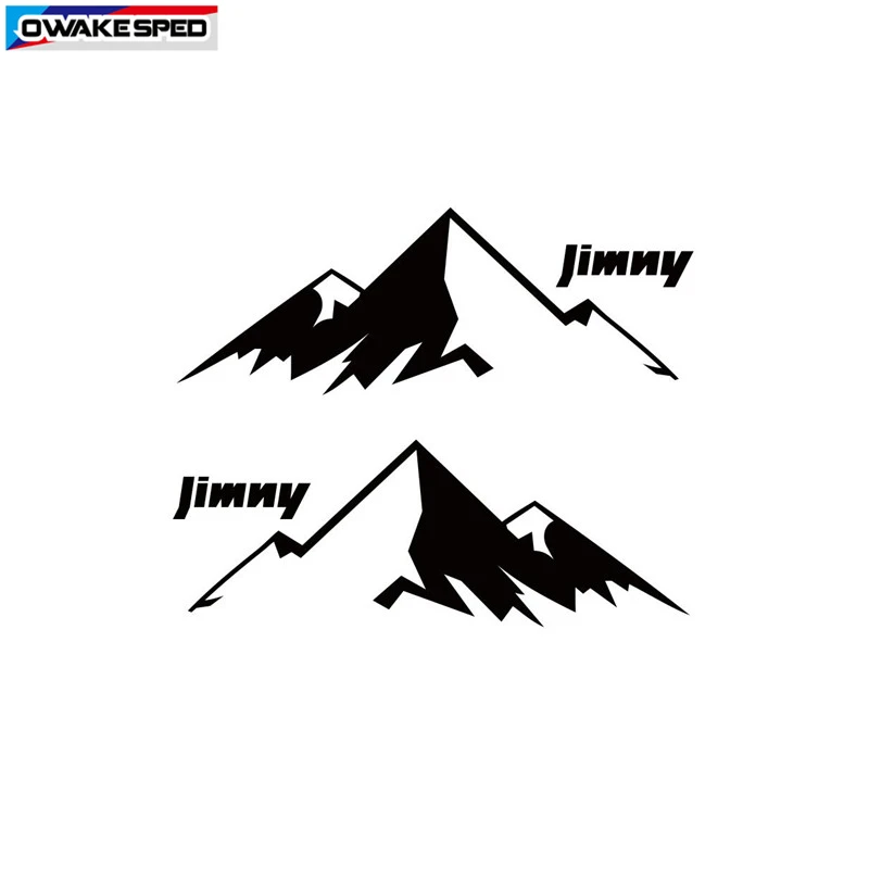 Виниловая наклейка с изображением горы для Suzuki Jimny Стайлинг внедорожника