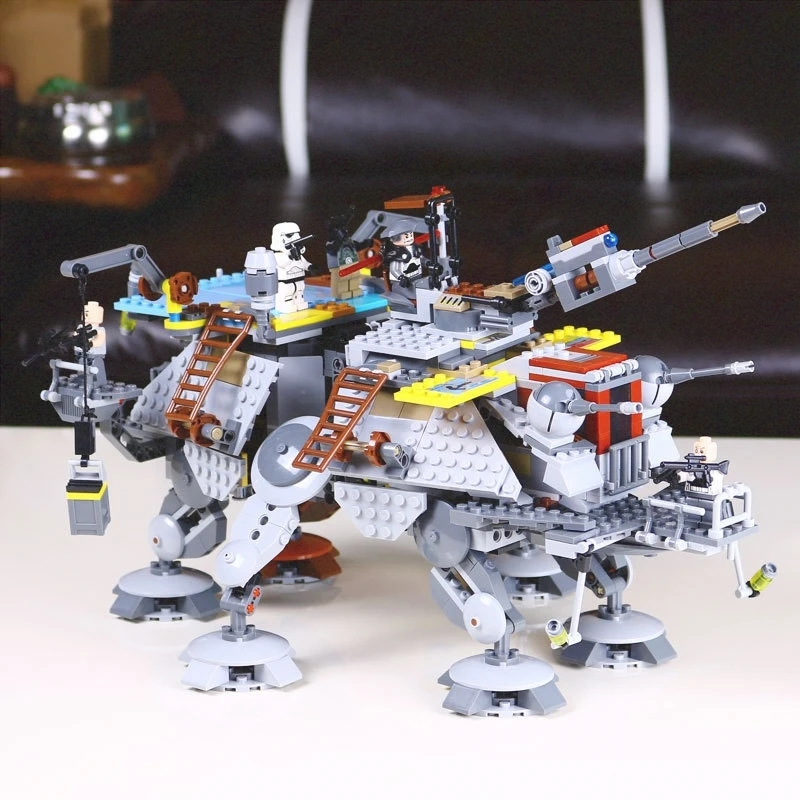 

LEPIN 05032 Avengers Block Star Wars Captain Rex AT-TE Building Block Model Children's Education Brick Toys Birthday Gifts