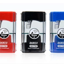 Школьные точилки для карандашей прозрачные ручки 3 цвета применяются к 8 мм