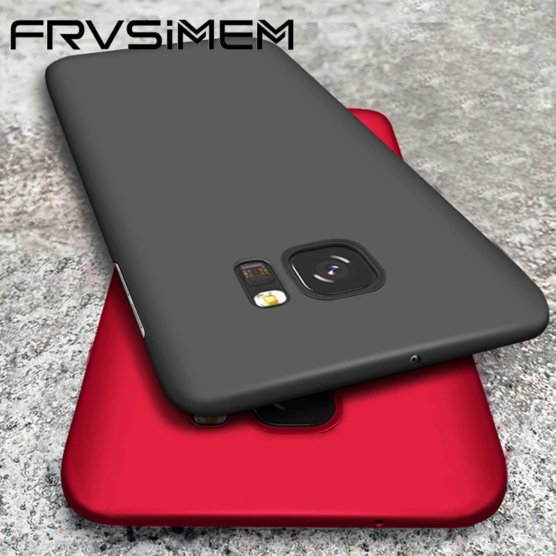FRVSIMEM For Samsung GALAXY S6 G920 G920f edge G925 G925f Case Cover Matte Back Full Protector Cases Hard PC Capa Funda |