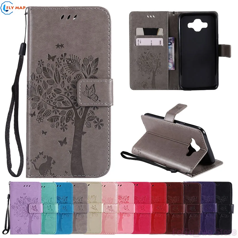 Coque For Samsung Galaxy J7 Duo 2018 SM-J720F SM-J720F/ds Wallet Flip Phone Leather Case Cover J 7 SM-J720M SM-J720M/ds | Мобильные